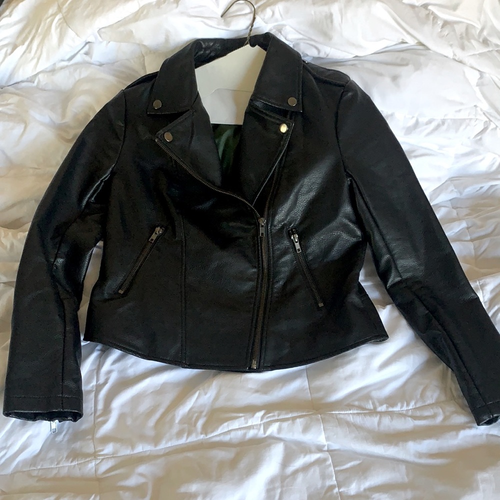 Vegan Leather Jacket